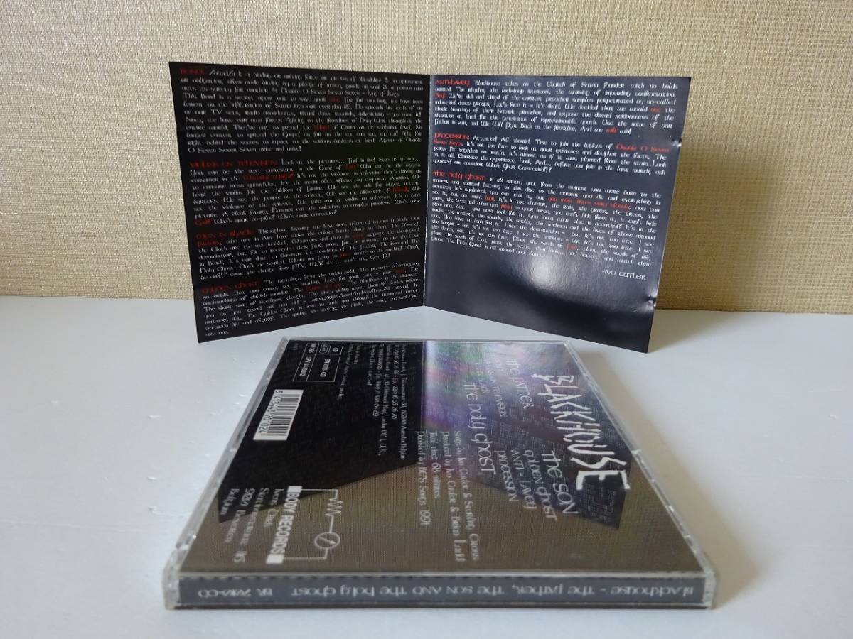 used★オーストリア盤★CD / BLACKHOUSE ブラックハウス THE FATHER, THE SON AND THE HOLY GHOST / IVO CULTER / ノイズ NOISE_画像4