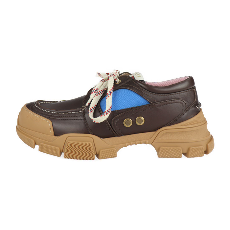新品未使用展示品 GUCCI グッチ BOATREK 576048 8 スニーカー レザー