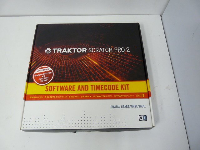 TRAKTOR SCRATCH PRO 2 SOFTWARE AND TIMECODE KIT
