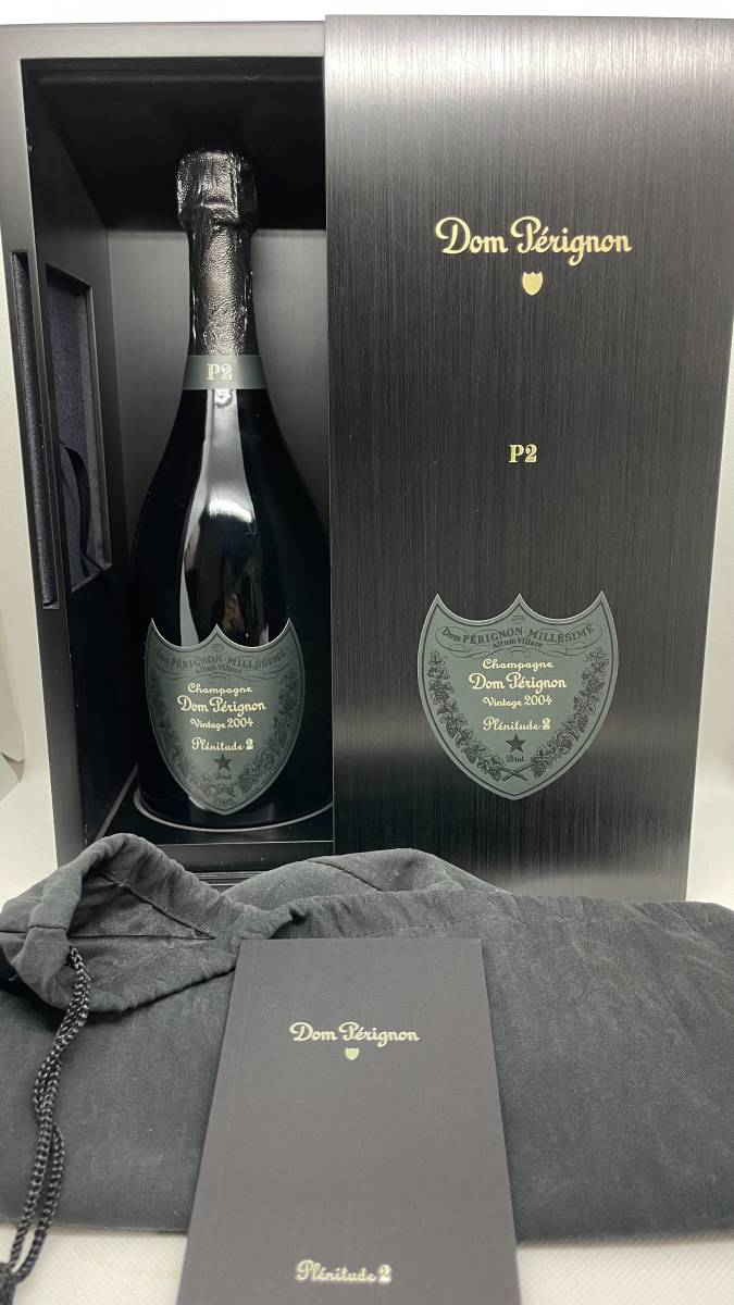 【新品】ドン・ペリニヨン P2 2004 750ml Dom Perignon ヴィンテージ ドンペリP2 シャンパン 箱 冊子 巾着 付き