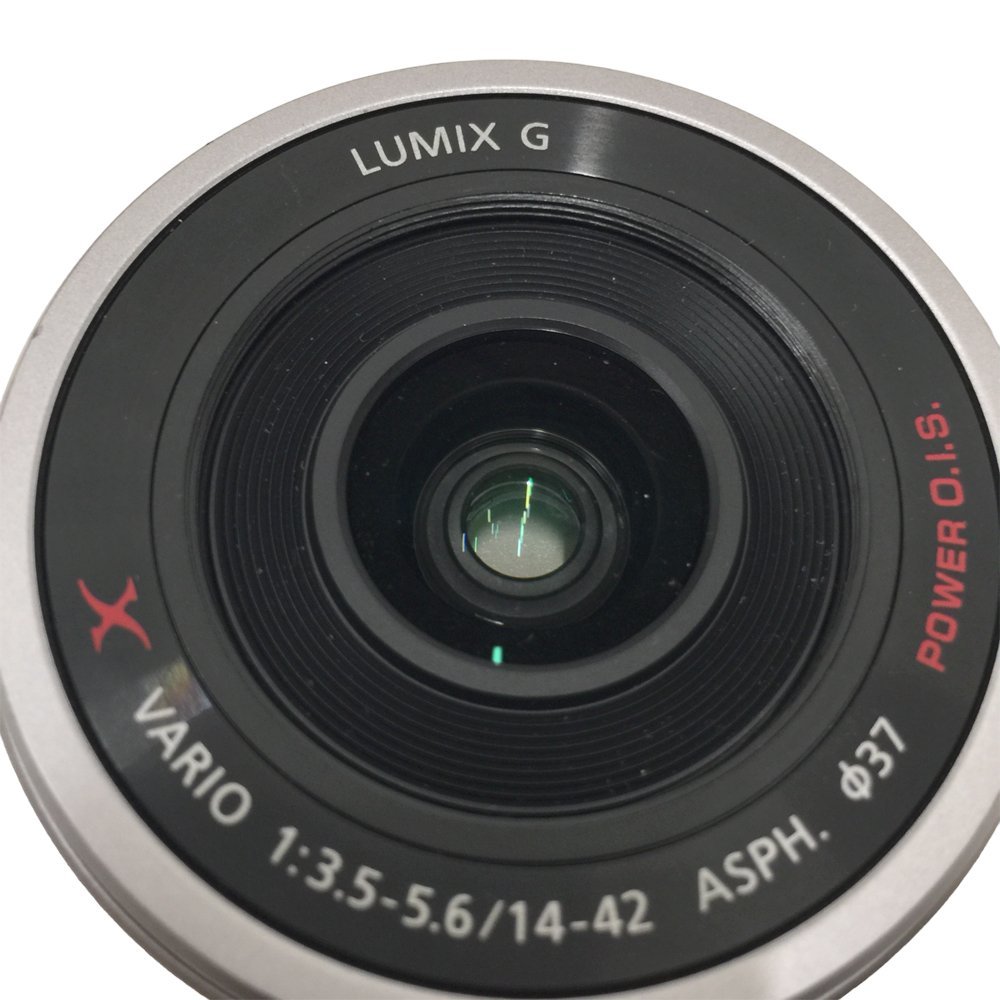  Izumi shop 23-375 [ start-up has confirmed ] Panasonic H-PS14042 LUMIX G digital single-lens camera for lens 1:3.5-5.6/14-42 Φ37 small size light weight compact 