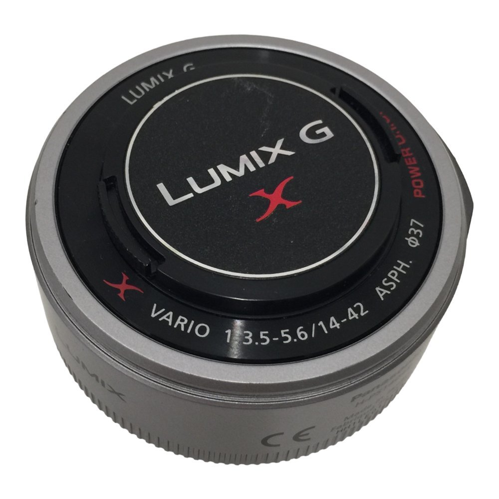  Izumi shop 23-375 [ start-up has confirmed ] Panasonic H-PS14042 LUMIX G digital single-lens camera for lens 1:3.5-5.6/14-42 Φ37 small size light weight compact 