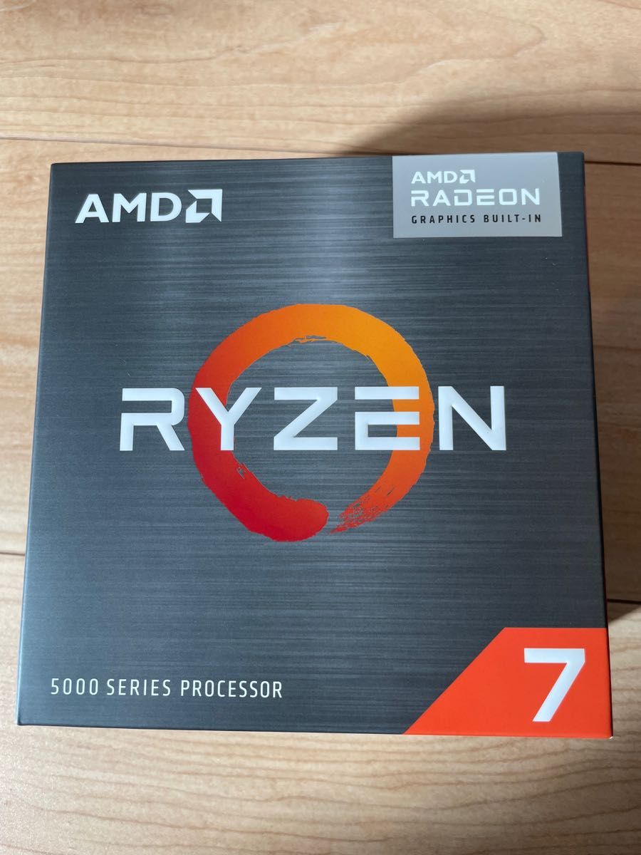 オリジナルデザイン手作り商品 【新品未開封】AMD Ryzen 7 5700G BOX