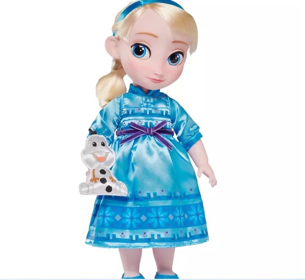 US版 ディズニーストア アニメーターズコレクション アナと雪の女王 エルサ ドール 人形