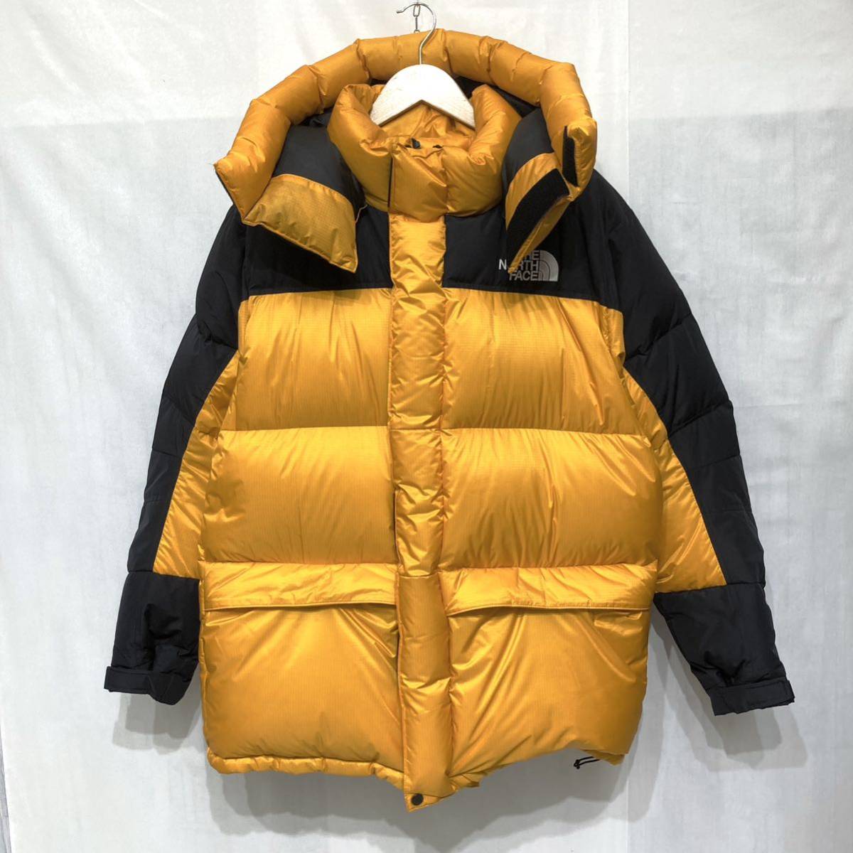 THE NORTH FACE Him Down Parka ヒムダウンパーカー ダウンジャケット ND92031 サイズL オレンジ系 サミットゴールド_画像1