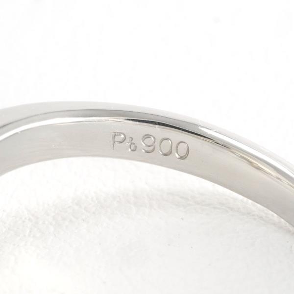PT900 リング 指輪 11号 ダイヤ 0.64 カード鑑別書 総重量約4.1g 美品 送料無料☆0204