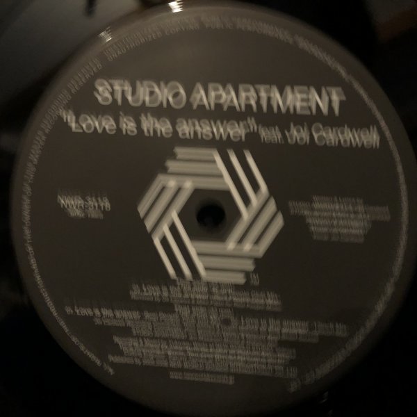 Studio Apartment Feat. Joi Cardwell /Love Is The Answer_画像2