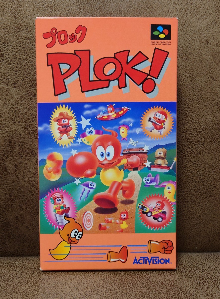 美品】PLOK プロック スーパーファミコンソフト 箱説付き|Yahoo 美品】PLOK プロック スーパーファミコンソフト 箱説付き|Yahoo