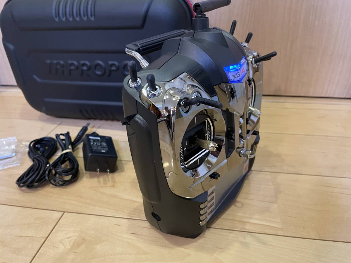 うございま 美品 一回使用のみ JRPROPO JRプロポ xg14 2.4GHZ 送信機