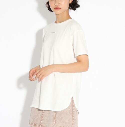 新品　PINK-latte【ここはコラボ/ニコラ掲載商品】ビスチェ&Tシャツセット　ライトグレー(011)　02(165cm)　定価4290円_画像4