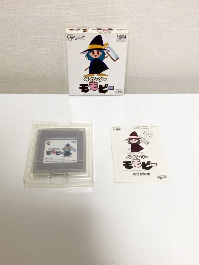レア】GB ペインターモモピー 箱説付き smcint.com