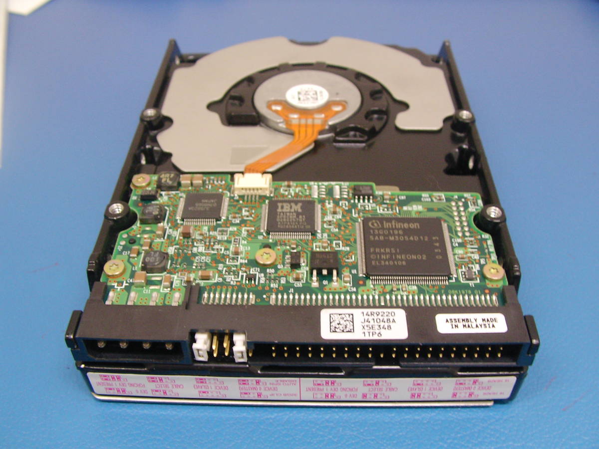 KK 3.5インチ　IDE HDD 120GB HITACHI Deskstar Model HDS722512VLAT20 使用時間3470時間 電源投入回数8249回_画像7