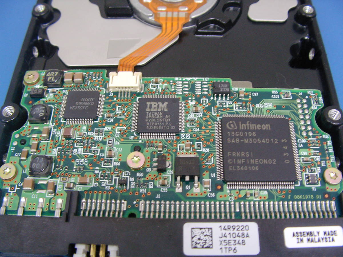 KK 3.5インチ　IDE HDD 120GB HITACHI Deskstar Model HDS722512VLAT20 使用時間3470時間 電源投入回数8249回_画像8