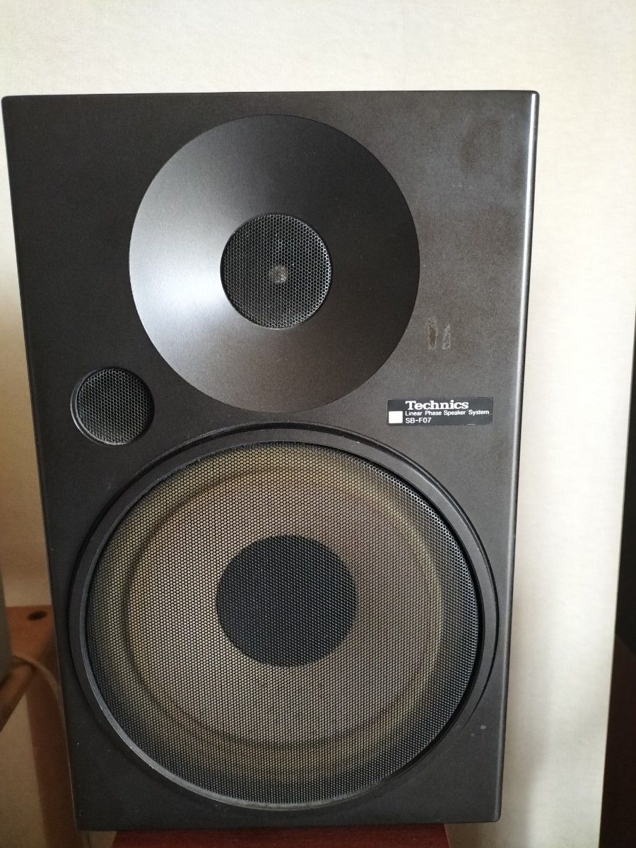 昭和レトロ Technics SB-F07 1ペア 動作品|Yahoo!フリマ(旧 昭和レトロ Technics SB-F07 1ペア 動作品|Yahoo!フリマ(旧