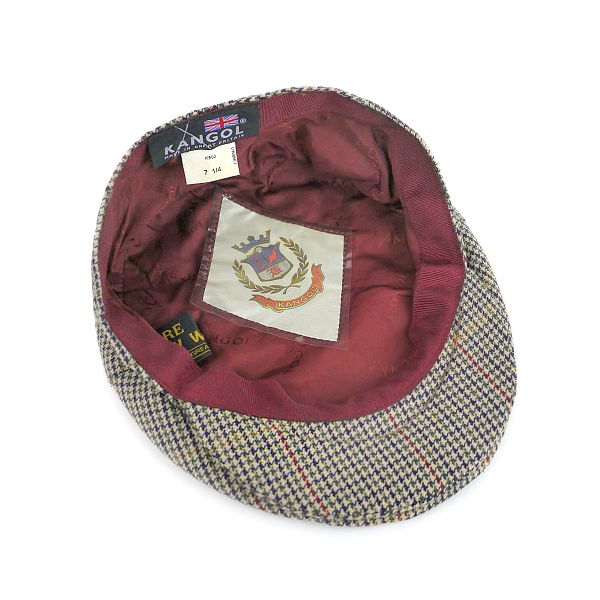 レア! vintage KANGOL カンゴール バケットハット 千鳥格子柄-