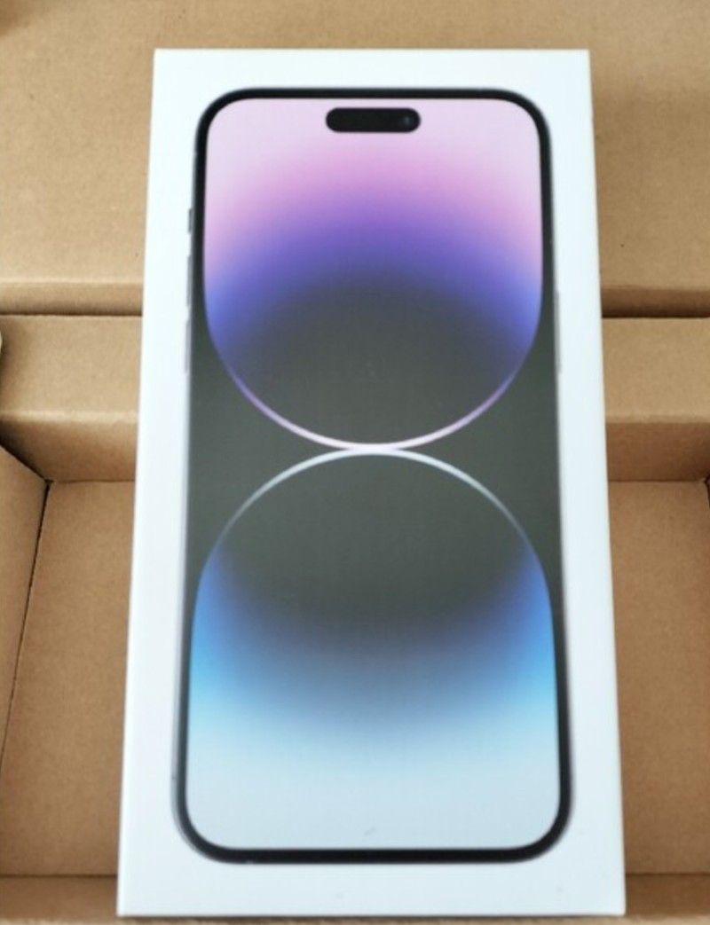 お買い物マラソン限定☆ iPhone 14 Pro128GB ディープパープル空き箱