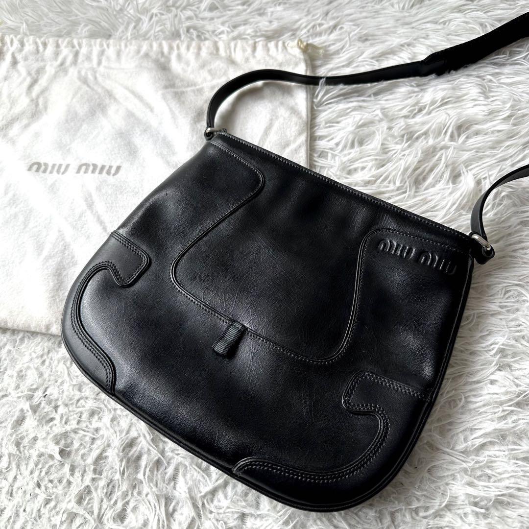 archive 90s miu miu shoulder bag-