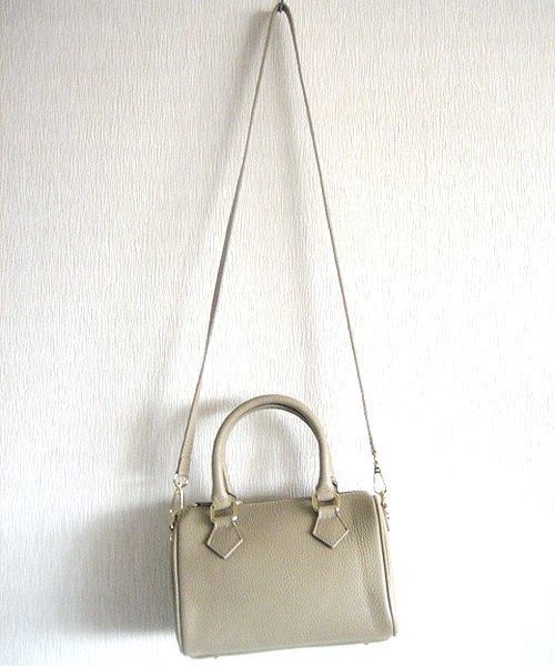 美品 AULENTTI オウレンティ 2WAY ミニボストンバッグ BEIGE_画像5