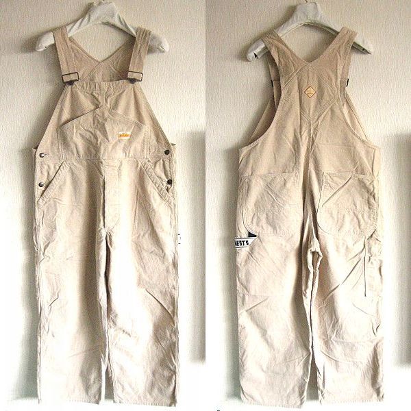 定価41,800円 WESTOVERALLS ウエストオーバーオールズ PAYDAY×WEST'S CORDUROY OVERALL コーデュロイ オーバーオールの画像1