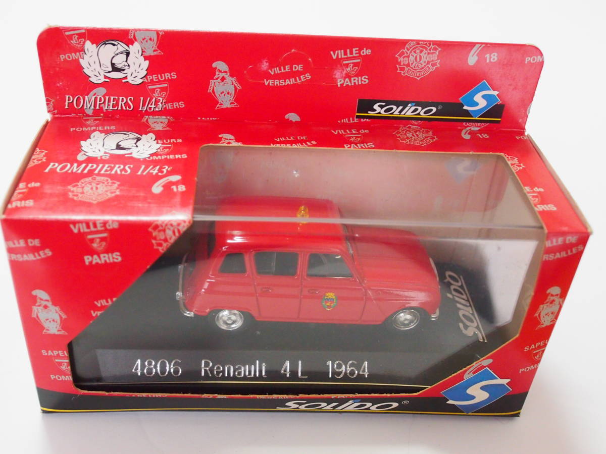 Solido Solido 1/43 Renault 4L 1964