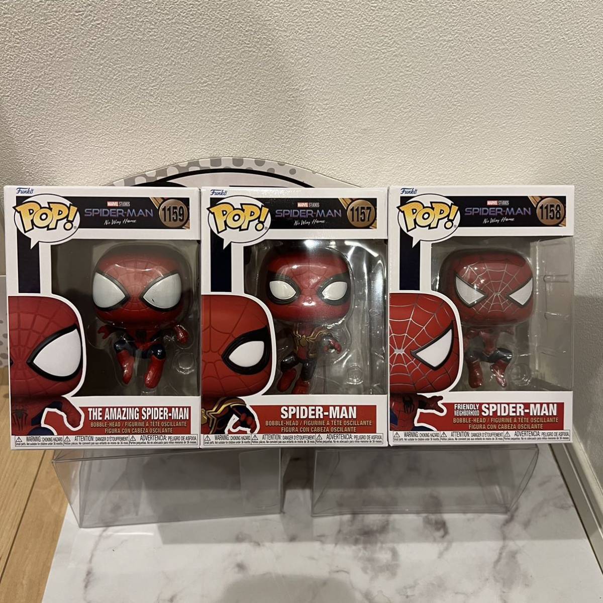 FUNKO POP! スパイダーマン ノー・ウェイ・ホーム 3セット-