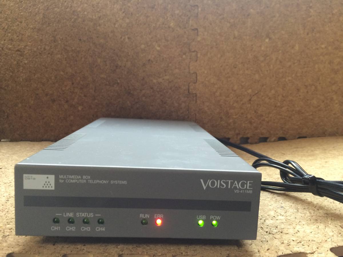 A8702)NTT VOISTAGE VS-411MB data multimedia box used 