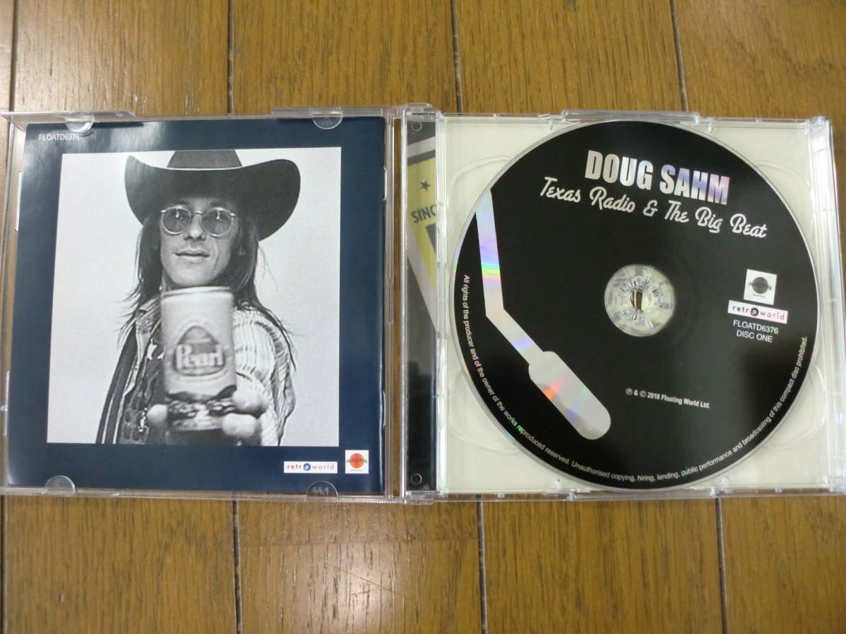 [CD]DOUG SAHM / TEXAS RADIO & THE BIG BEAT 2018 Floating World FLOATD6376 LIVE 1973 & 1974 2 листов комплект 