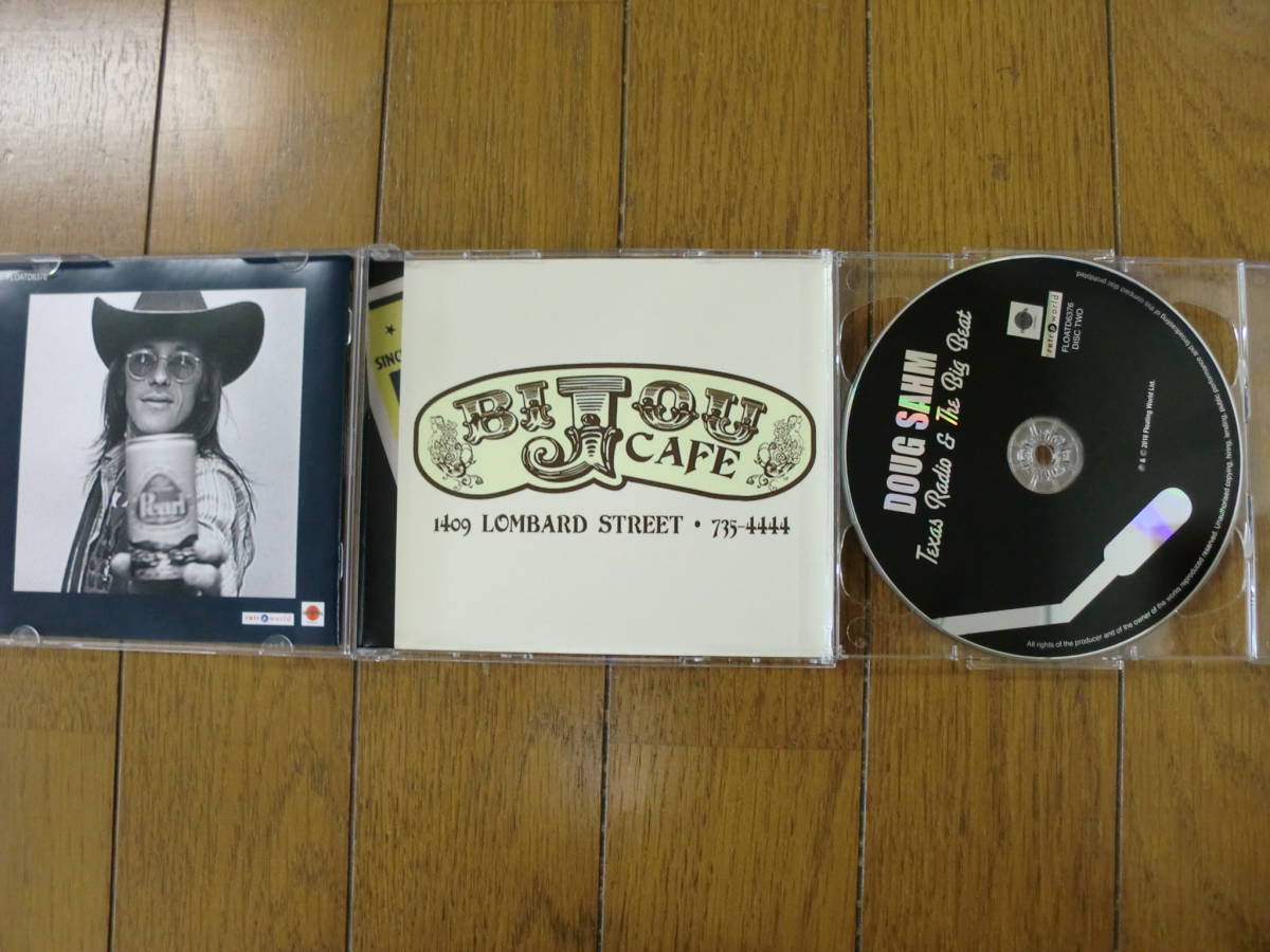 [CD]DOUG SAHM / TEXAS RADIO & THE BIG BEAT 2018 Floating World FLOATD6376 LIVE 1973 & 1974 2 листов комплект 