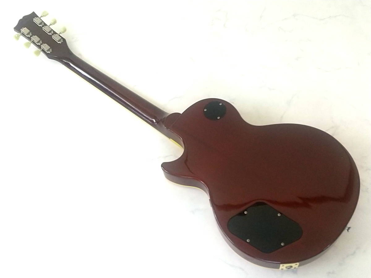 動作良好 新品弦★'94 Orville LPS-80F LD フレイムトップ レモンドロップ レスポール フジゲン GIBSON オービル オーウ゛ィル★日本製_画像7