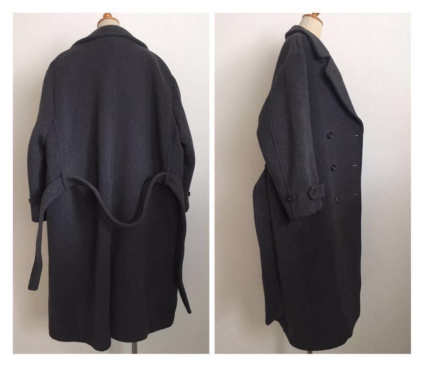 ●80s [Vintage] 初期 黒の衝撃 ボロルックCOMME des GARCONS コムデギャルソン ヴィンテージ Archive アーカイブ 80年代 川久保玲 コート_画像4