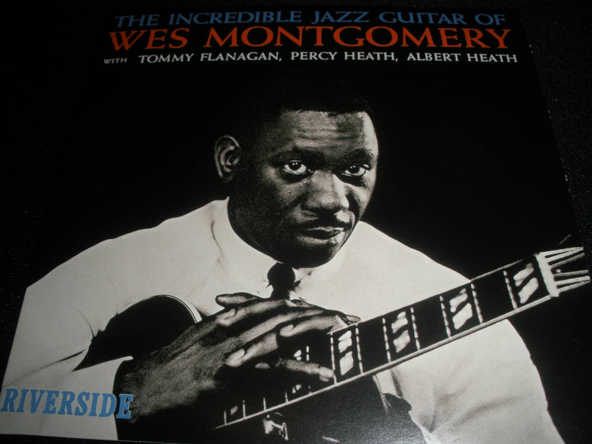 ウェス・モンゴメリー インクレディブル・ジャズ・ギター トミー・フラナガン オリジナル 紙 美品 Wes Montgomery INCREDIBLE JAZZ GUITAR_美品。オリジナル紙ジャケットCD