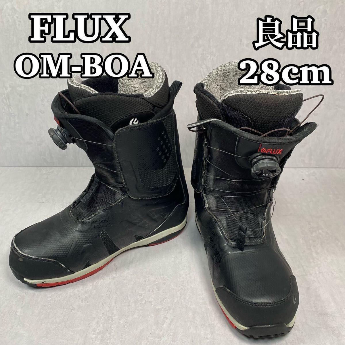 良品】 FLUX フラックス OM-BOA ボア 28cm 大きめ｜PayPayフリマ