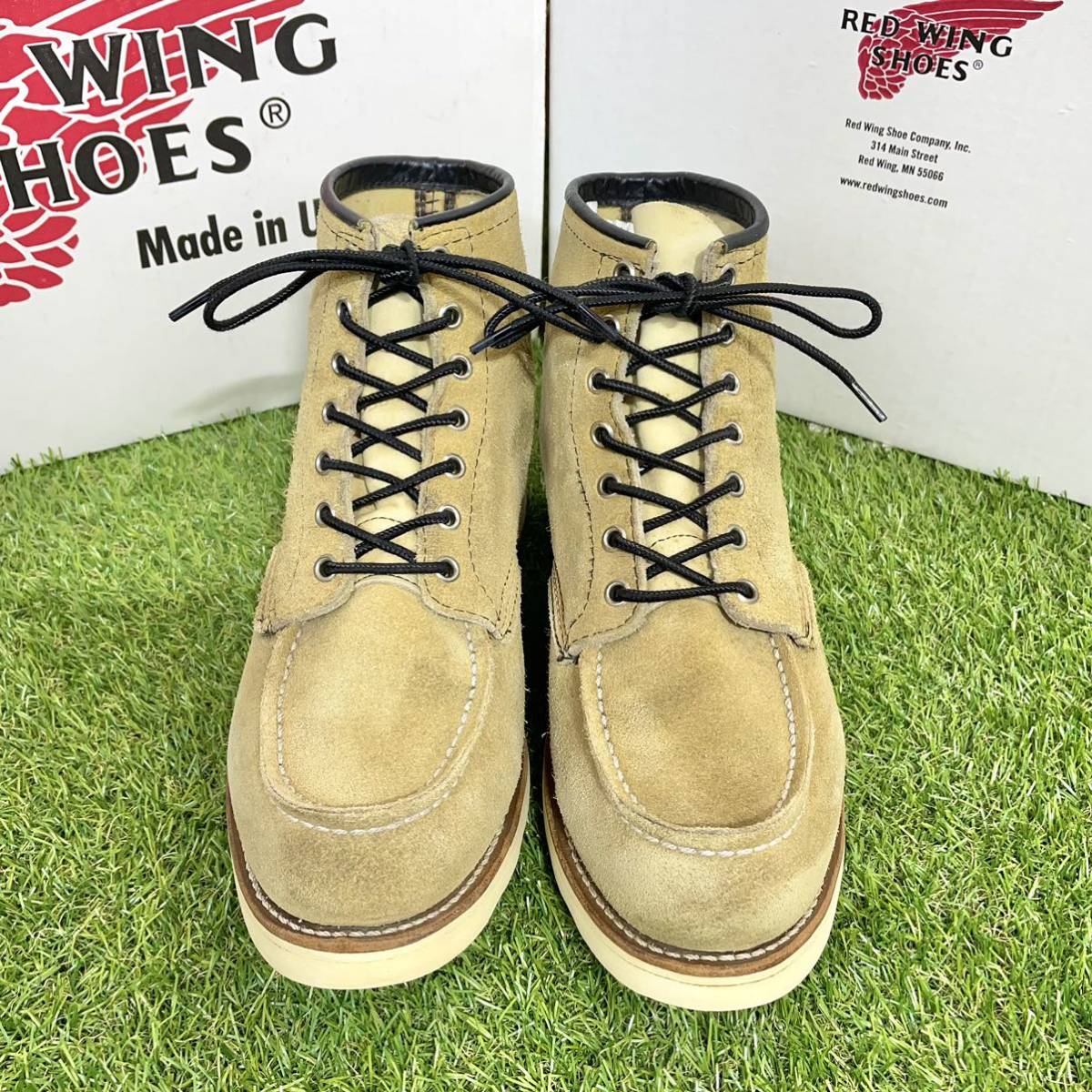 [ безопасность качество 022] с ящиком снят с производства 8173 Red Wing *REDWING ботинки включая доставку 