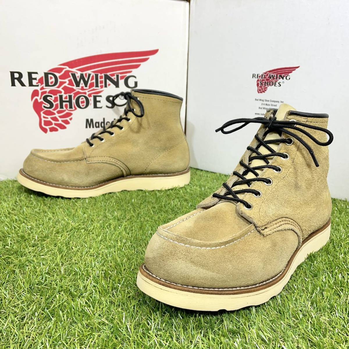 [ безопасность качество 022] с ящиком снят с производства 8173 Red Wing *REDWING ботинки включая доставку 