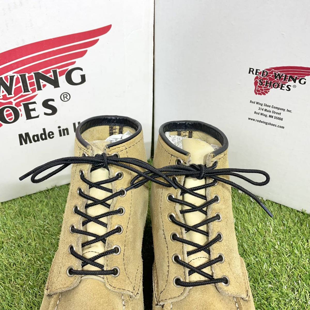 [ безопасность качество 022] с ящиком снят с производства 8173 Red Wing *REDWING ботинки включая доставку 