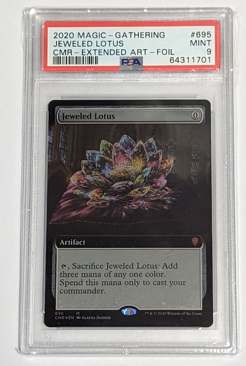 MTG jeweled lotus 宝石の睡蓮 foil PSA9 フルアート | venezafoods.com.br