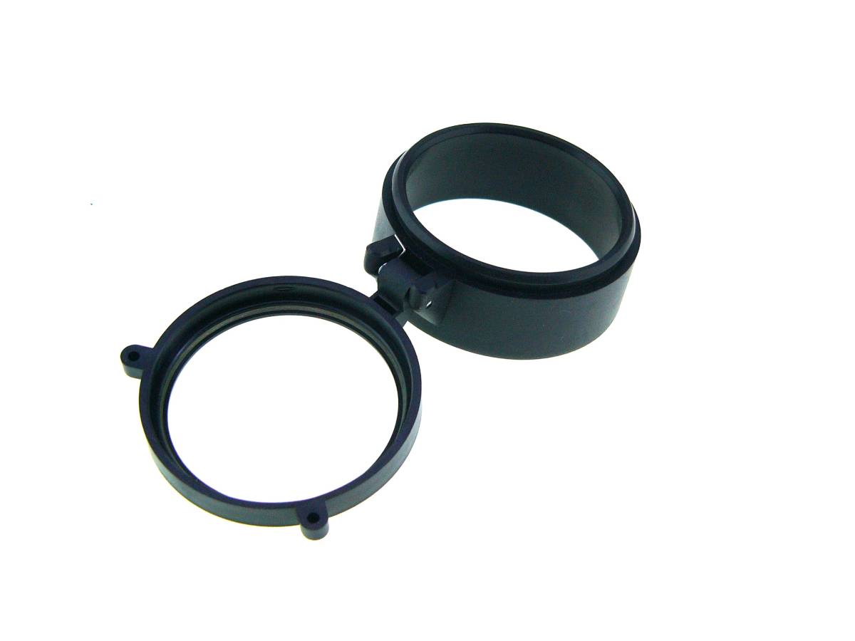 透明クリア型フリップオープンスコープカバー バトラーキャップ39mm新品 スコープ レンズ 保護 ドットサイト カバー 。の画像3