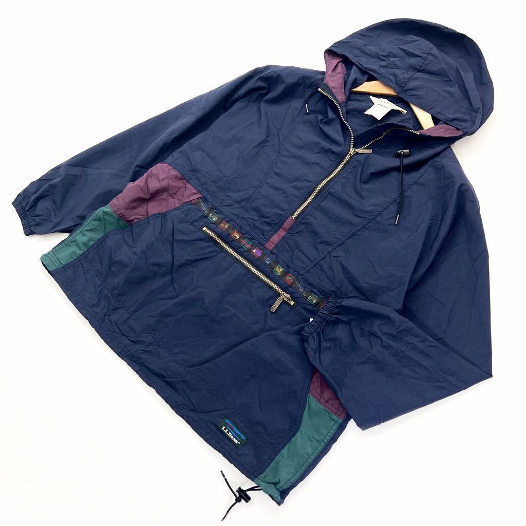 送料無料】 80s ☆ L.L.Bean アノラックパーカー ナイロンジャケット