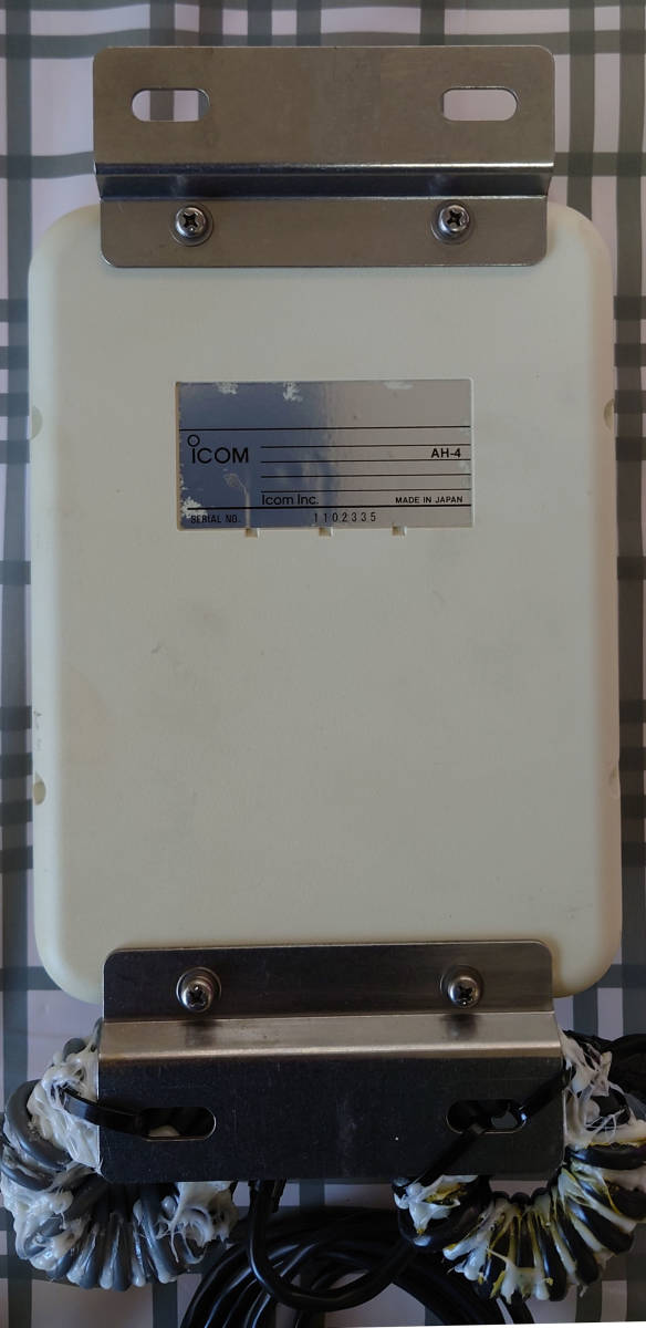 ICOM AH-4 HF＋50MHz オートマチック アンテナ チューナー 中古品 動作確認済品 取扱説明書・元箱 付き の画像3