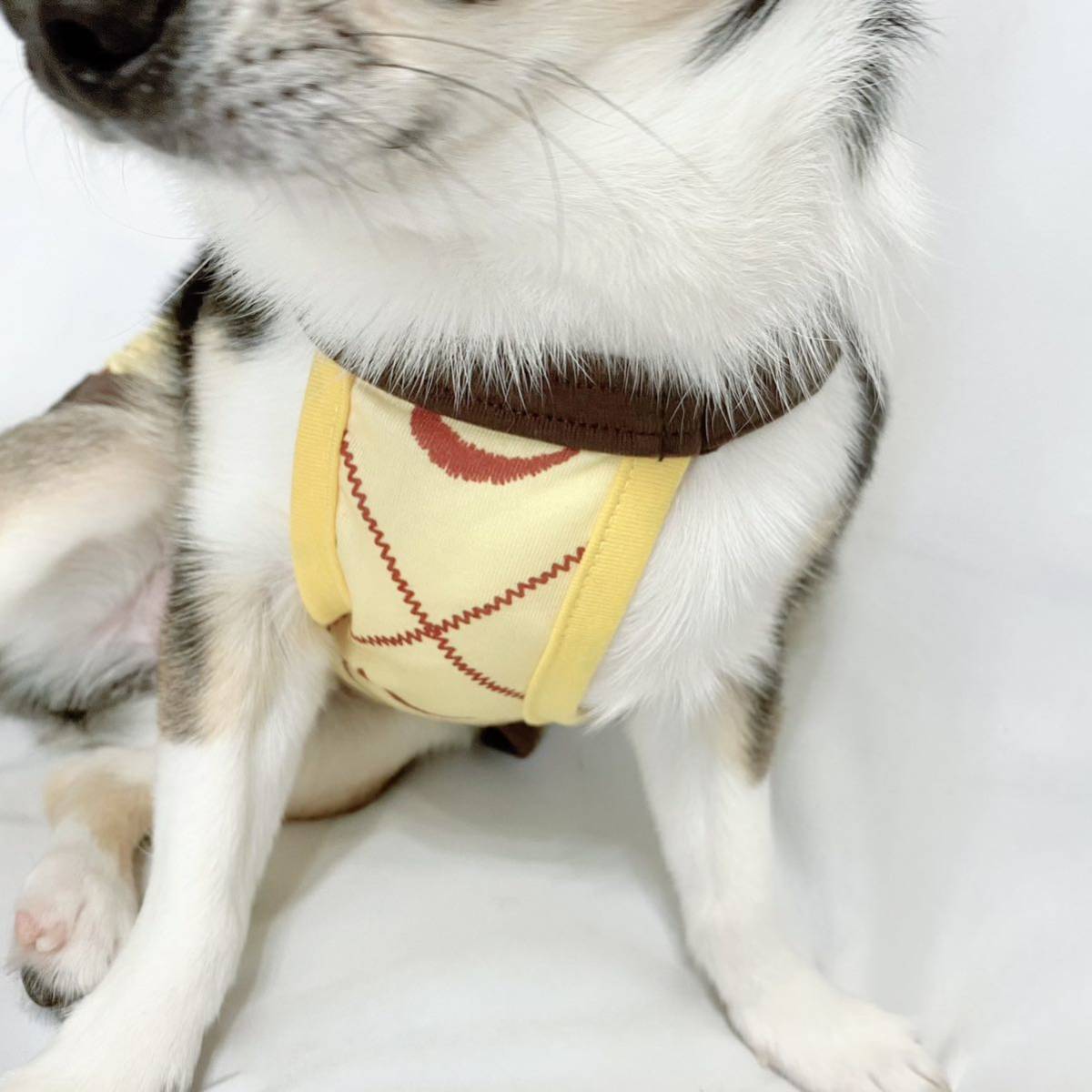 L パイナップル ホルターネック キャミソール 犬服 猫服 犬の服 夏 ドッグウェア ペット服 ペット用品 小型犬の画像5