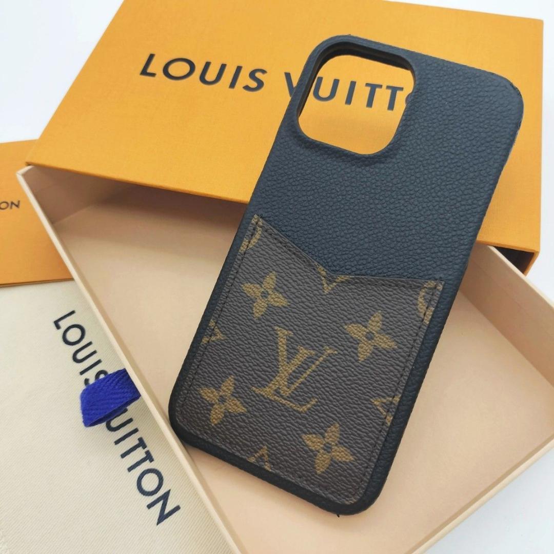 LOUIS VUITTON 現行品 iPhone13 PRO バンパー カバー - モバイルケース