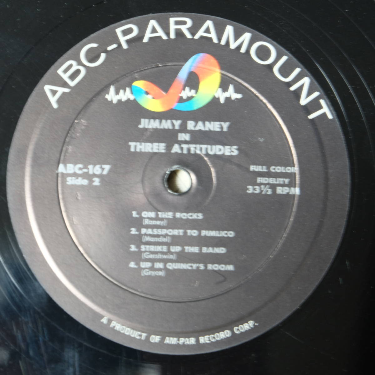 ABC Paramount【 ABC-167 : In There Attitudes 】DG / Jimmy Raney_画像5