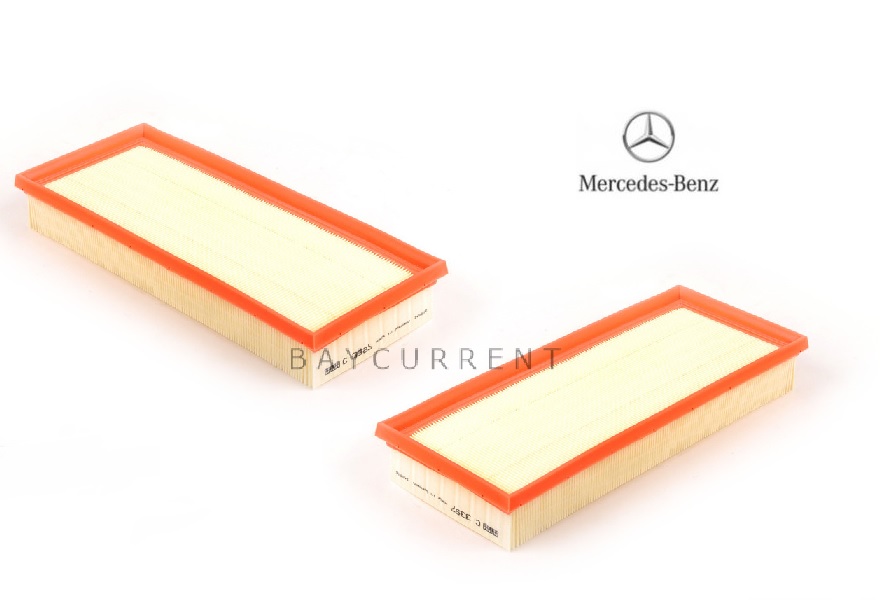 【正規(guī)純正OEM】 Mercedes-Benz エアーフィルター エアーエレメント 2個 SET CL S G ML GL CLS E SL クラス V8 2780940004 278-094-0004