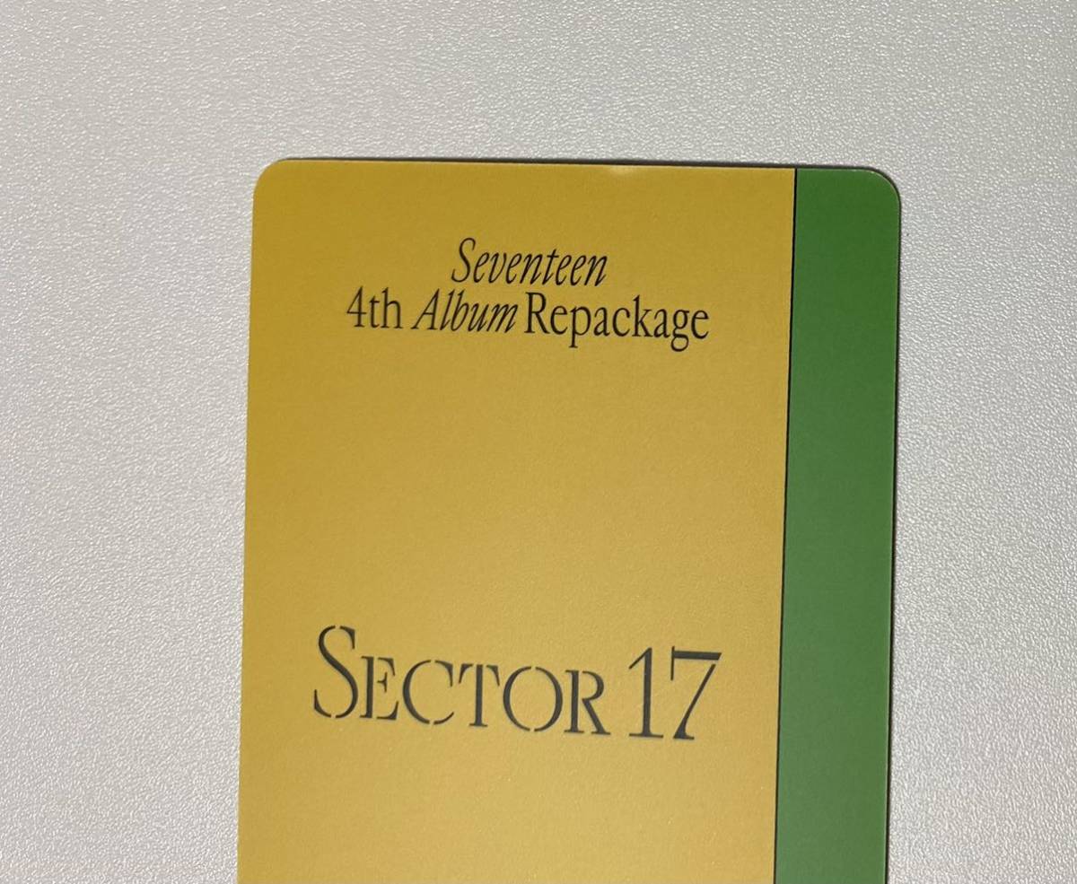 SEVENTEEN ドギョム SECTOR17 Weverse 特典 トレカ DK Photocard_画像5