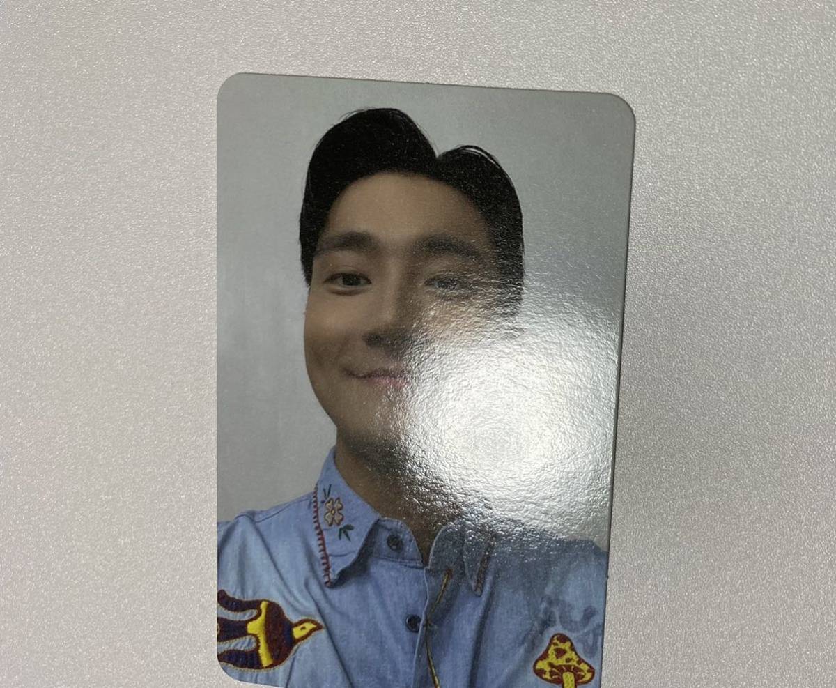 SUPER JUNIOR シウォン E.L.F-JAPAN 10th Anniversary ～The SUPER Blue Party～ Wチャンス賞 トレカ SIWON Photocard_画像2