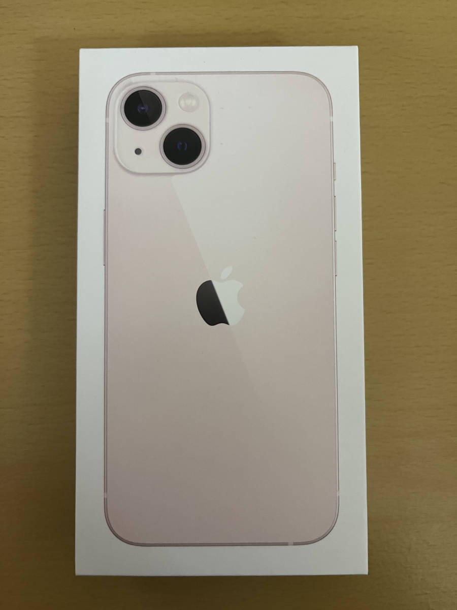 * iPhone13 коробка только розовый 128GB *