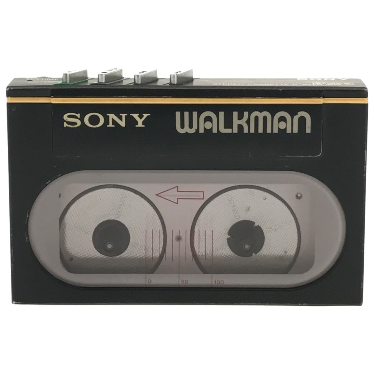 ジャンク SONY WM-20 WALKMAN ポータブルカセットプレーヤー-