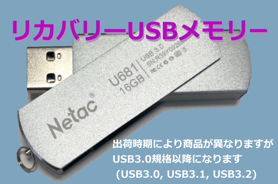 //911// レノボ各機種用取り揃えてます(検索可)　IdeaPad 110 17ISK リカバリーUSBメモリー Windows 10 Home 64Bit_画像1