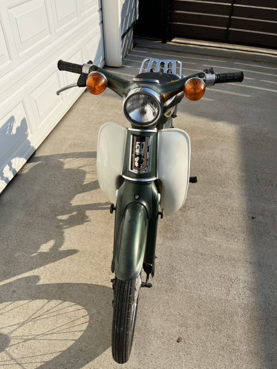 希少!綺麗!ホンダ カモメスーパーカブ50 旧車 レトロ 当時物 cub