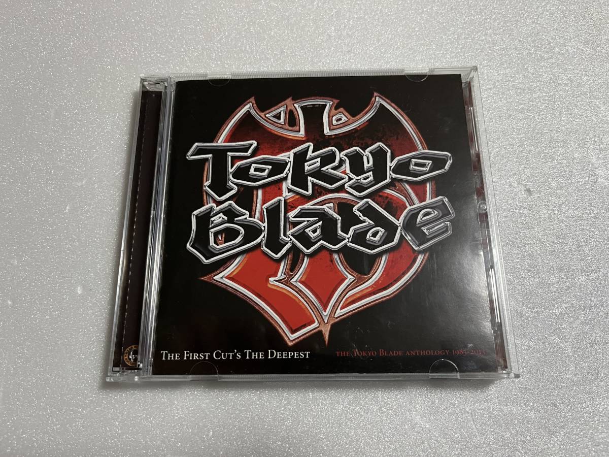 トーキョー・ブレイド　ベスト盤　TOKYO BLADE　THE FIRST CUT'S THE DEEPEST　THE TOKYO BLADE ANTHOLOGY 1983-2013 　NWOBHM　輸入盤_画像1